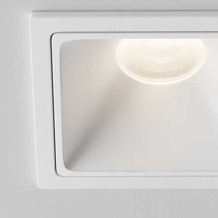 Встраиваемый светильник Alfa LED 4000K 10Вт 50°, DL043-01-10W4K-SQ-W-1. TM Maytoni