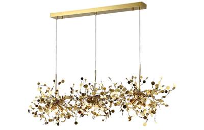Светильник подвесной Crystal Lux GARDEN SP3х3 L1200 GOLD 1860/209
