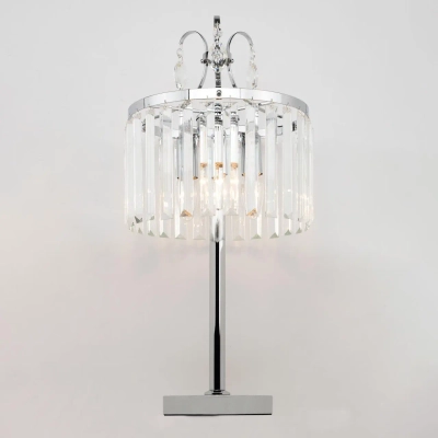 Citilux Инга CL335831 Настольная лампа хрустальная Хром