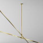 Крепление потолочное Long двойное 700мм Flarity латунь, TRA159C-D1-BS. TM Maytoni