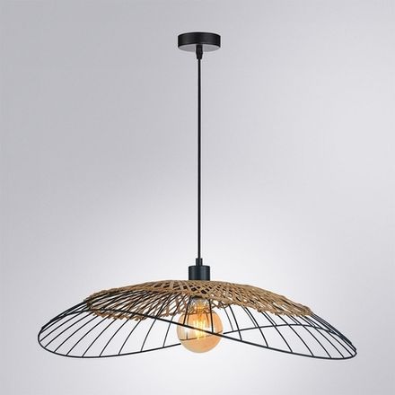 Подвесной светильник Arte Lamp WOODSTOCK A7061SP-1BK, 1хE27