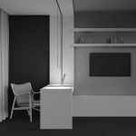 Трековый светильник Скольжение / Skim Levity 4000К 3Вт 36°, TR191-1-3W4K-M-BW. TM Maytoni
