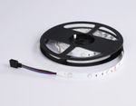 Комплект светодиодной ленты RGB GS2401 5050 30Led/ 7.2W m/ 12V IP20 RGB/ 5000*10*1.87mm/ кратность резки 100mm (4 конт.) (адаптер, вилка, контроллер, пульт в комплекте)