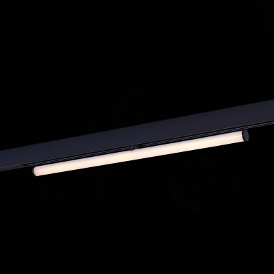 ST803.436.10 Магнитный трековый светильник Черный LED 1*10W 3000K 1 200Lm Ra>90 120° IP20 L604xW28xH80 48VV