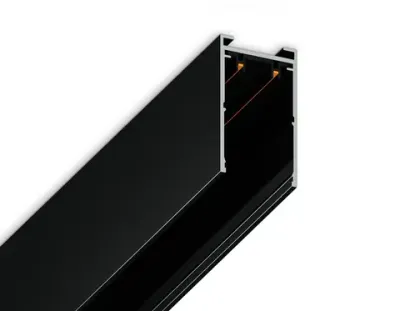 Шинопровод накладной Magnetic 220V GL1006 BK черный IP20 3000*30.6*56 (заглушки в комплекте)