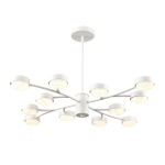8265/12 COMFI LN26 233 металл, белый Люстра GX53 LED 12*7W 220V TORINA