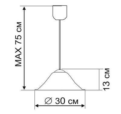 Подвесной светильник Arte Lamp CUCINA A6430SP-1WH, 1хE27