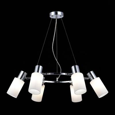 SLE1139-103-06 Люстра подвесная Хром/Белый E14 6*60W