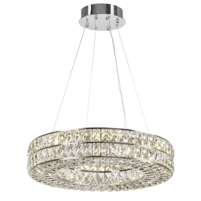 4927/52L L-VISION ODL24 583 хром/металл/хрусталь Люстра LED 52W 4000K 2971Лм PANTA