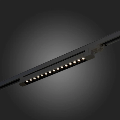 ST662.436.15 Св-к трек. Черный LED 1*15W 3000K 1 200Lm Ra>90 48° IP20 L535xW33xH73 165-265V