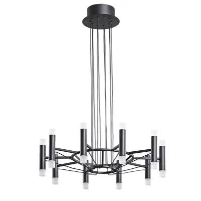 Подвесная люстра Arte lamp EMPIRE A2482SP-20BK, 1хLED