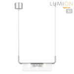 8258/2 SUSPENTIONI LN26 серебро/прозрачный, металл/стекло Подвес G9 2*20W 220V TORONTO