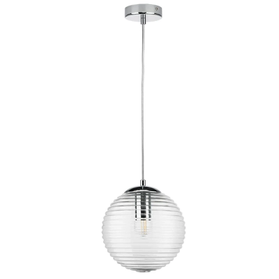 804001 Подвес DISSIMO 1х40W E27 ХРОМ/ПРОЗРАЧНЫЙ Lightstar