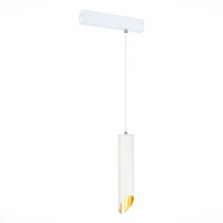 ST508.503.01 Св-к трек. Белый GU10 1*50W  IP20 D60xH300 180-240V Без ламп