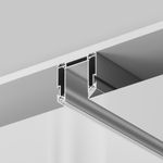 Профиль для монтажа Gravity в натяжной ПВХ потолок, 2м, TRA010MP-212S. TM Maytoni