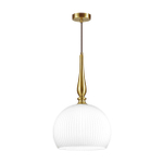 4765/1 PENDANT ODL21 413 белый/бронзовый Подвес E27 60W RUNGA