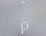 Светильник светодиодный подвесной FL66431 WH белый 4200K 13W 240*60*1580 (Без ПДУ)