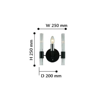 Бра Supreme 2490-1W, 1*E14*40W. ТМ F-Promo