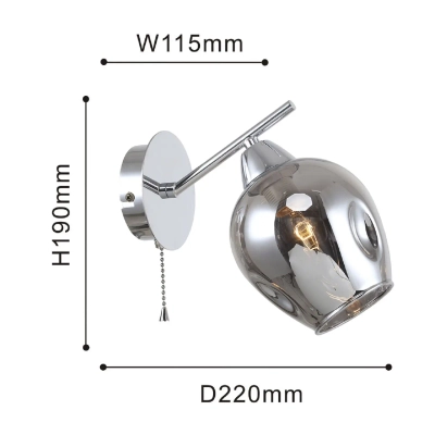 Бра Tilda 2657-1W, 1*E14*40W. ТМ F-Promo