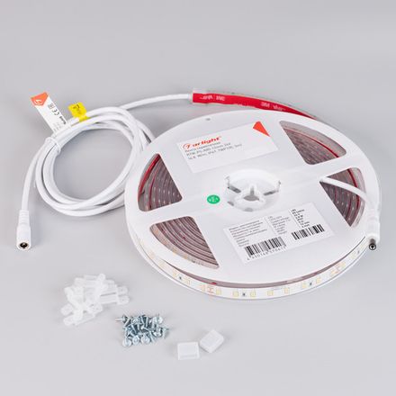 Лента герметичная RTW-PS-A80-12mm 24V White6000 (4.8 W/m, IP67, TWP100, 5m) (Arlight, -)