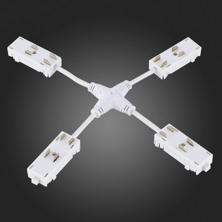 ST015.522.20 X- образный коннектор Skyline 220 ST-Luce Белый