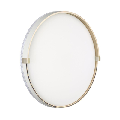7646/ELN PALE SN 189 Светильник пластик/золотой LED 76Вт 3000/4000/6000К D490 IP43 CCT OLIDI WHITE