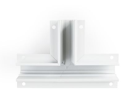 Коннектор т-образный для встраиваемого шинопровода Magnetic GL3355 WH белый 170*85*46,8