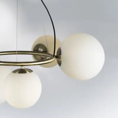 815051 Люстра GLOBO 5х40W G9 ЛАТУНЬ Lightstar