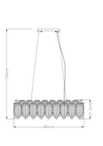 Подвесная люстра Arte Lamp EVIE A4152SP-8SG, 8хE14