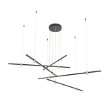 Подвесная люстра Arte Lamp ERRAI A2195SP-5BK, 1хLED