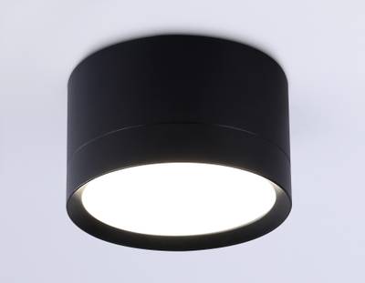 Накладной точечный светильник GX53 TN52357 BK черный GX53 max 12W D82*50