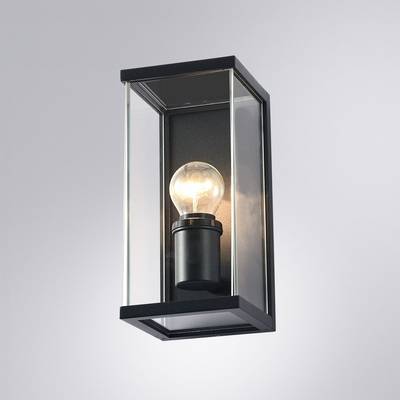 Уличный настенный светильник Arte Lamp POT A1632AL-1BK, 1хE27