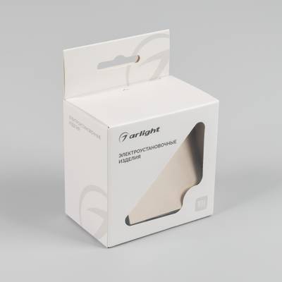 Механизм выключателя одноклавишный непроходной SWT-MK01-PL-GD-V (250V, 10A) (Arlight, -)