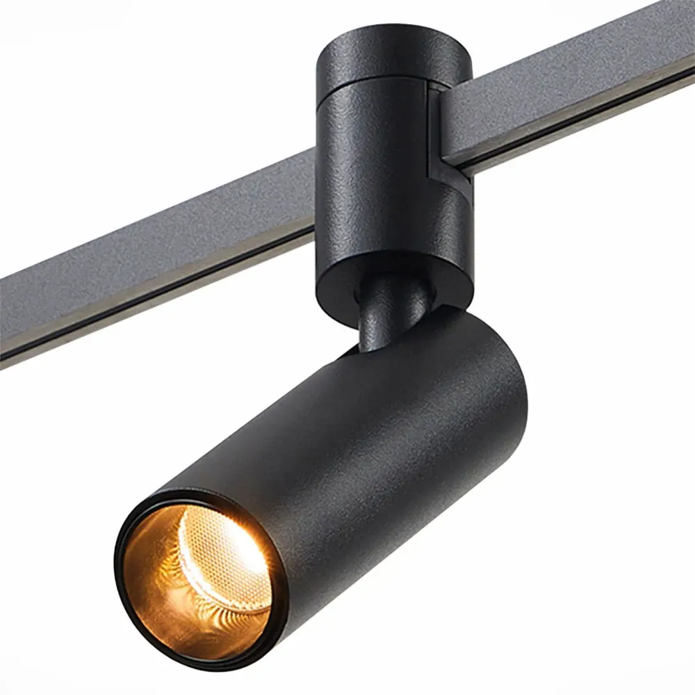 ST811.446.05 Магнитный трековый светильник FARM Черный LED 1*5W 4000K 341Lm Ra90 60 IP20 D35xH100 2