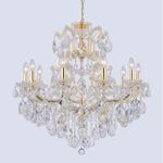 Люстра Crystal Lux ISABEL SP11 GOLD/TRANSPARENT 2080/311