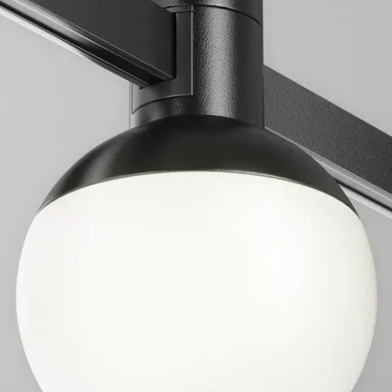 Трековый светильник Луна / Luna Flarity 4000K 4Вт 120°, TR149-1-5W4K-B. TM Maytoni