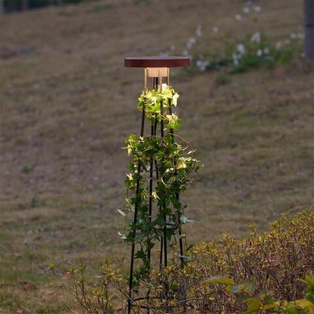 7108/15GLA NATURE ODL26 Уличный встраиваемый в грунт светильник 1100мм окраш. под дерево/металл IP65 LED 12W 278Лм 3000K 220-240V LIANA