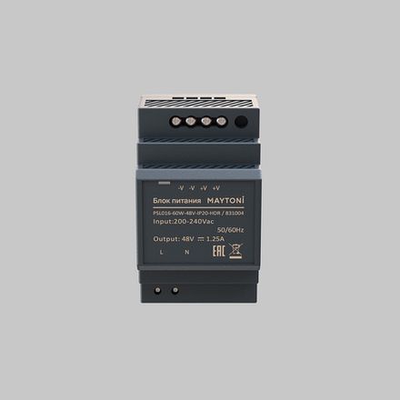 Блок питания PSL016 48В 60Вт IP20 831004, 831004. TM Maytoni