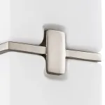 805620 Светильник настенный QUBICA 2х40W E14 НИКЕЛЬ/БЕЛЫЙ Lightstar