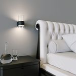 Настенный светильник 40021/1 LED чёрный/прозрачный, LED