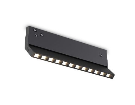 Светильник светодиодный трековый Magnetic 48V 10mm GL2360 BK черный IP20 10W 3CCT 3000-6400K 200*10*73