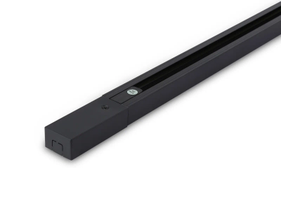 Шинопровод накладной однофазный Standard 220V GL7102 BK черный 1000*32.5*19.8 (ввод питания, 1 заглушка, крепление в комплекте)