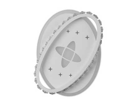 Настенный светодиодный светильник FA234 WH белый LED 4200K/4200K/6400K 30W 210*260*50