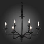 SL1114.403.06 Люстра подвесная ST-Luce Черный E14 6*40W