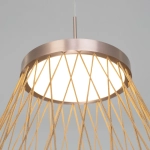 Подвесной светодиодный светильник 40016/1 LED коричневый, LED