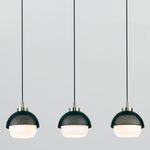 Подвесной светильник 50106/3 античная бронза/черный