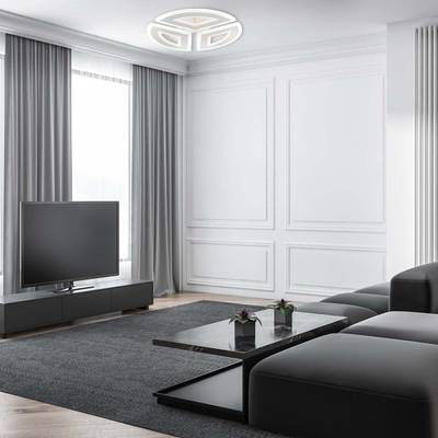 Потолочный светильник Escada 10210/3 LED*78W White