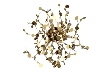 Бра Crystal Lux GARDEN AP-PL3 D400 GOLD 1860/403