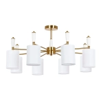Люстра на штанге Arte Lamp WAVERLEY A4102PL-8PB, 8хE14