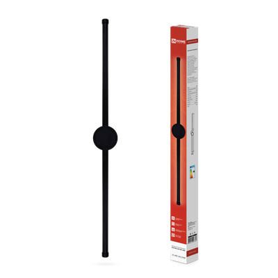 Светильник светодиодный ESTETIKA ART-80C-40BL 15Вт 4000К 1050лм 230В 800х60х98 черн. IN HOME 4690612057897